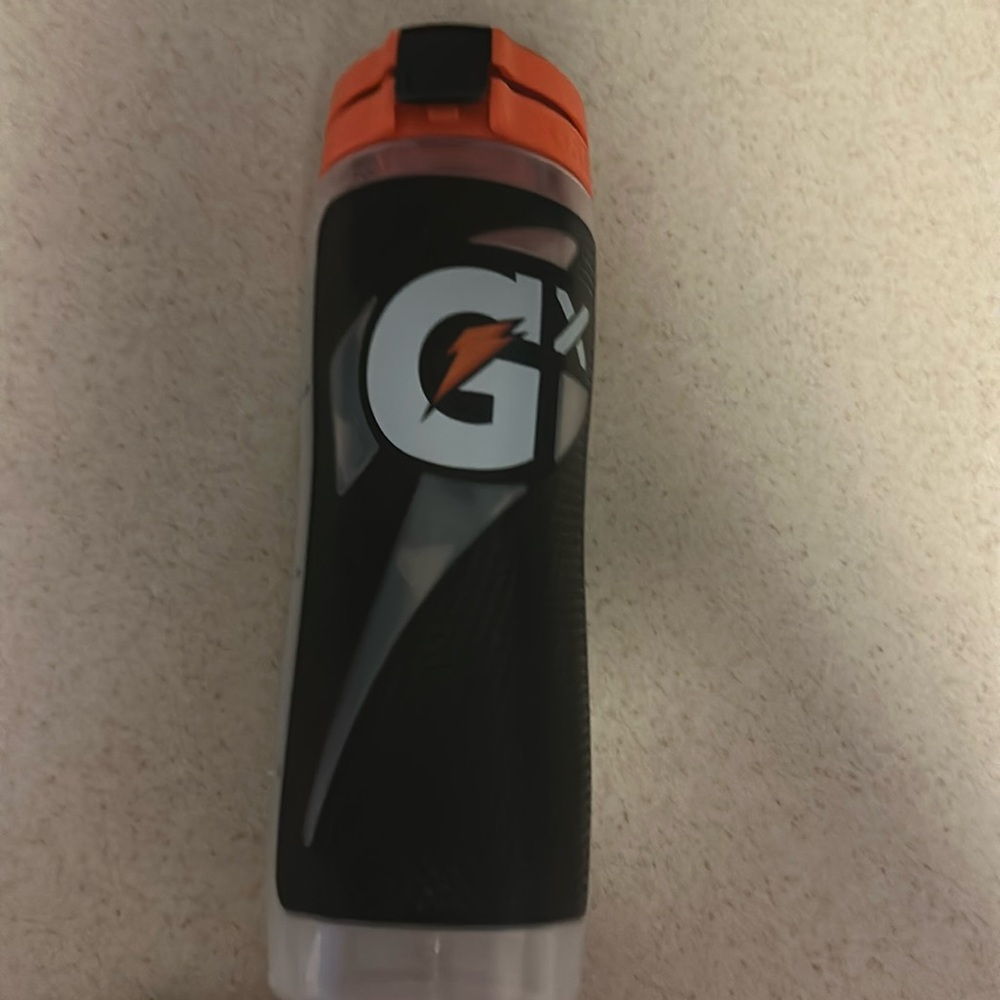 Gatorade Blue and Orange Water Bottle